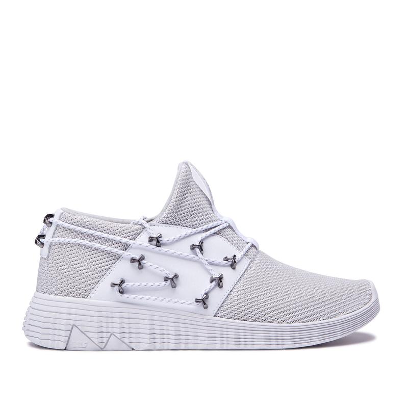 Supra MALLI Sneaker Low Damen HellGrau Lagerverkauf NBJPX9768